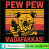 Pew Pew Madafakas SVG, Pitbull Dog SVG, Retro Dog SVG 2 6 1 copy