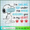 I'm Smiling Under The Mask Hugging You SVG Cut File fo Design 65681 2 29 1 copy