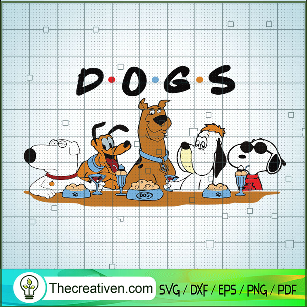 Dogs Friends SVG, Funny Dog SVG, Disney Dog SVG 1 Dogs Friends SVG, Funny Dog SVG, Disney Dog SVG