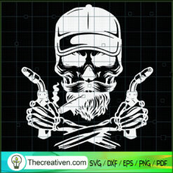 Welder Skull SVG Cut File for Cricut & Silhouette