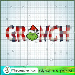 Grinch Christmas Words SVG, The Grinch SVG, Grinch Christmas SVG