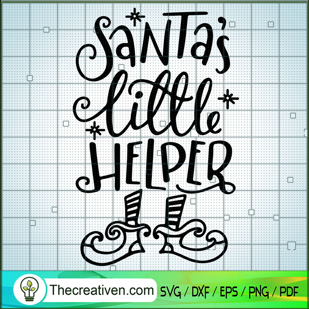 Santa's Little Helper SVG, Elf Christmas SVG, Funny Christmas SVG 1 Santa's Little Helper SVG, Elf Christmas SVG, Funny Christmas SVG