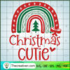 Christmas Cutie SVG, Rainbow Christmas SVG, Love Christmas SVG 3 31 copy 2
