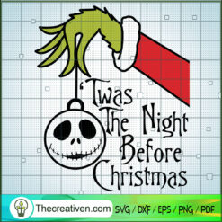 Twas The Night Before Christmas SVG Cut File for Cricu Design 66081