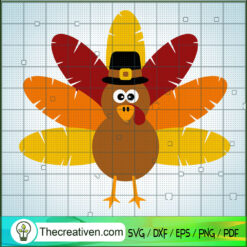 Turkey Chicken SVG, Thanksgiving SVG, Turkey Thanksgiving SVG