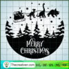 Merry Christmas Dinosaur SVG, Dinosaur SVG, Santa Claus SVG 2 59 copy 2