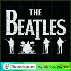 The Beatles SVG, Rock Band SVG, The Legend Of Rock SVG