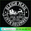 Sleigh Mail 25th December SVG Cut File for Cricut & Silhouette 2 199 copy