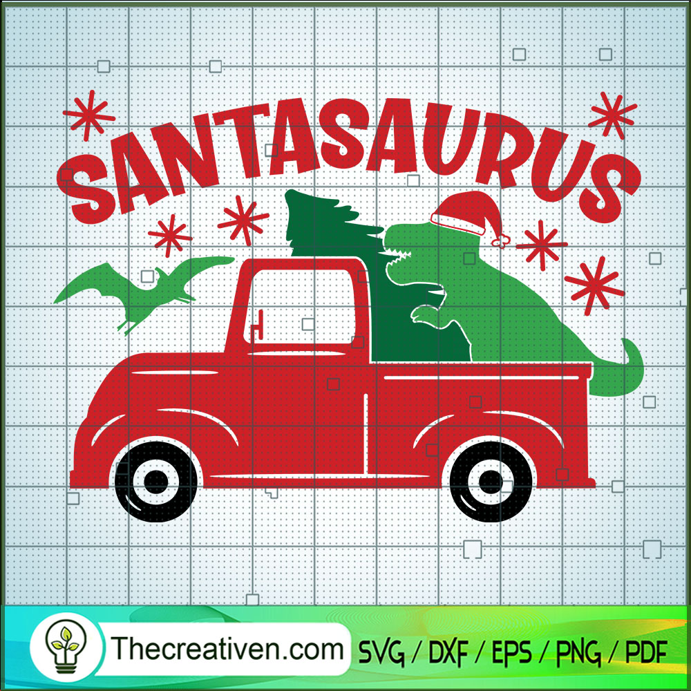 Santasaurus SVG, Christmas Truck SVG, Dinosaurus SVG 1 Santasaurus SVG, Christmas Truck SVG, Dinosaurus SVG