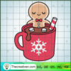 Gingerbread In Cacoa Cup SVG Cut File for Cricut & Silhouette 3 83 copy 2
