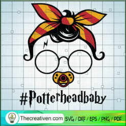 Potter Head Baby SVG, Harry Potter SVG, Potterheadbaby SVG