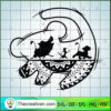 The Lion King SVG, Pumbaa Timon SVG, Lion King Movie SVG