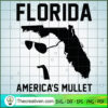 Florida America's Mullet SVG, Mullet Hair SVG, American SVG
