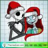 Couple Jack And Sally In Chr SVG Cut File for Cricut