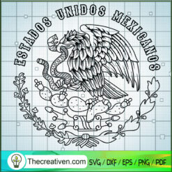 Estados Unidos Mexicanos SVG, Mexico SVG, Logo Mexico SVG