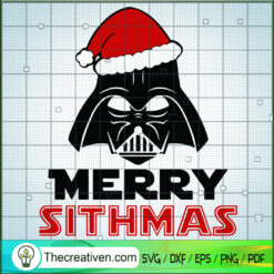 Darth Vader Merry Sithmas SVG Cut File for Cricut & Silhouette