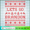 Let's Go Brandon Ya Filthy Animals SVG, Christmas SVG, Anti Biden SVG 3 132 copy