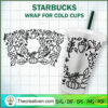 Autumn Fall Starbucks Cup Wrap SVG, Pumpkin Starbucks SVG 3 100 copy 3