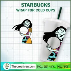 Sally Love Starbucks Cup Wrap SVG Cut File for Cricut & Silhouette