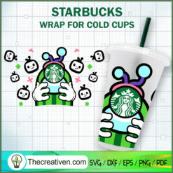 Cocomelon Starbucks Cup Wrap SVG, Coco Movie SVG