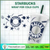 Dallas Cowboys Starbucks Cup Wrap SVG, NFL SVG 3 117 copy 3