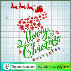 Merry Christmas SVG, Christmas Magic SVG, Santa Christmas SVG