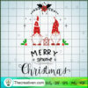 Merry Gnome Christmas SVG Cut File for Cricut & Silhouette 3 25 copy 3