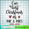 Our First Christmas As Mr And Mrs SVG Cut File for Cricut & Silhouette 2 27 copy 3