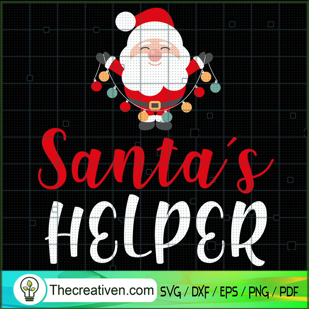 Santa's Helper SVG, Santa Claus Christmas SVG, Funny Xmas SVG 1 Santa's Helper SVG, Santa Claus Christmas SVG, Funny Xmas SVG
