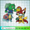 Pokemon Christmas T Shirt Pokemon Avengers Superhero Xmas Festive Gift Tee Top gigapixel standard scale 2 00x copy