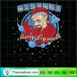 Breaking Bad Merry Crysmeth SVG Cut File for Cricut & Silhouette