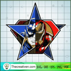 Civil War Avengers SVG, Marvel Comics SVG, Superheroes SVG