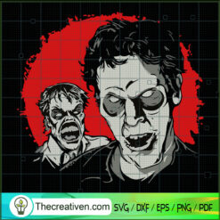Evil Dead Halloween SVG, Halloween Killer SVG, Zombie Inspired SVG