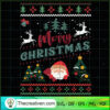 MERRY CHRISTMAS SANTA CLAUS AND CHRISTMAS TREES T SHIRT gigapixel standard scale 2 00x copy