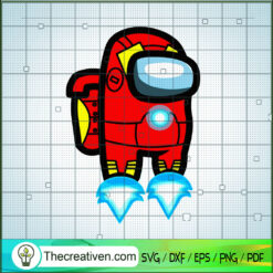 Ironman Imposter SVG, Funny Among Us SVG, Superhero Avengers SVG
