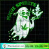 Halloween Ghost Weed T Shirt High Spirits Funny Halloween Ghost Marijuana Cannabis Spoof Horror Adult Kids Tee Top gigapixel standard scale 2 00x copy