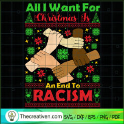 All I Want For Christmas And SVG Cut File for Cricut
