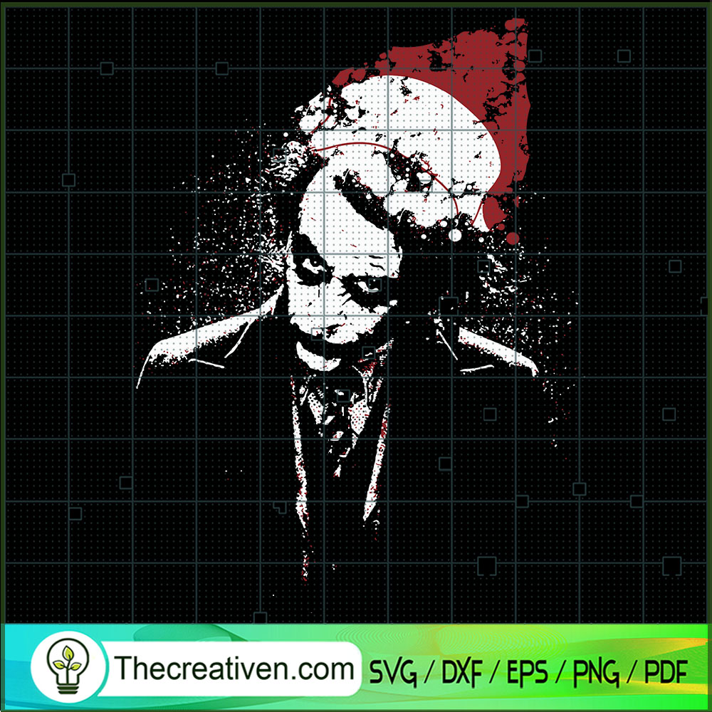 Christmas Joker SVG, Joker Santa SVG, Dc Comic Christmas SVG 1 Christmas Joker SVG, Joker Santa SVG, Dc Comic Christmas SVG