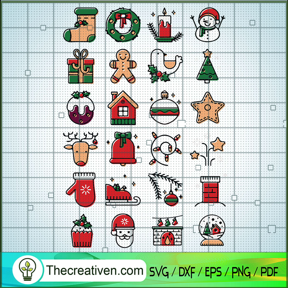 Christmas Tree Decoration SVG, Icon Christmas SVG, Funny Christmas SVG 1 Christmas Tree Decoration SVG, Icon Christmas SVG, Funny Christmas SVG