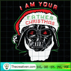 I Am Your Father Christmas SVG Cut File for Cricut & Silhouette