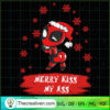 DEADPOOL MERRY KISS MY ASS FUNNY CHRISTMAS T SHIRT copy