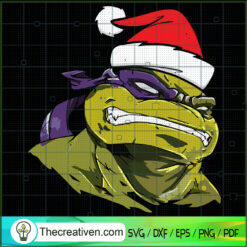 Donatello Xmas SVG Cut File for Cricut & Silhouette