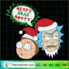 Merry Xmas Morty SVG Cut File for Cricut & Silhouette 3 Merry Xmas Morty copy