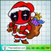 Santa Deadpool Christmas SVG, Deadpool SVG, Marvel Christmas SVG