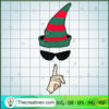 Santa Elf Christmas T Shirt Undercover Elf Festive Adult gigapixel standard scale 2 00x copy