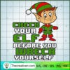 Check Your Elf Before You Wr SVG Cut File for Cricut
