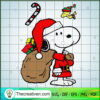 Snoopy Christmas TShirt Snoopy Santa Xmas Festive Gift Adult gigapixel standard scale 2 00x copy