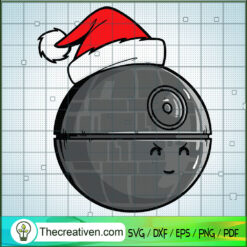 Star Wars Christmas SVG, Death Star Weapon SVG, Merry Christmas SVG