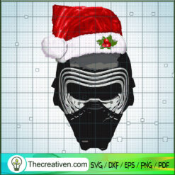 Star Wars Christmas SVG, Kylo Ren Xmas SVG, Merry Christmas SVG