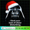 Star Wars Christmas T Shirt Lack Of Cheers Darth Vader Adult gigapixel standard scale 2 00x copy